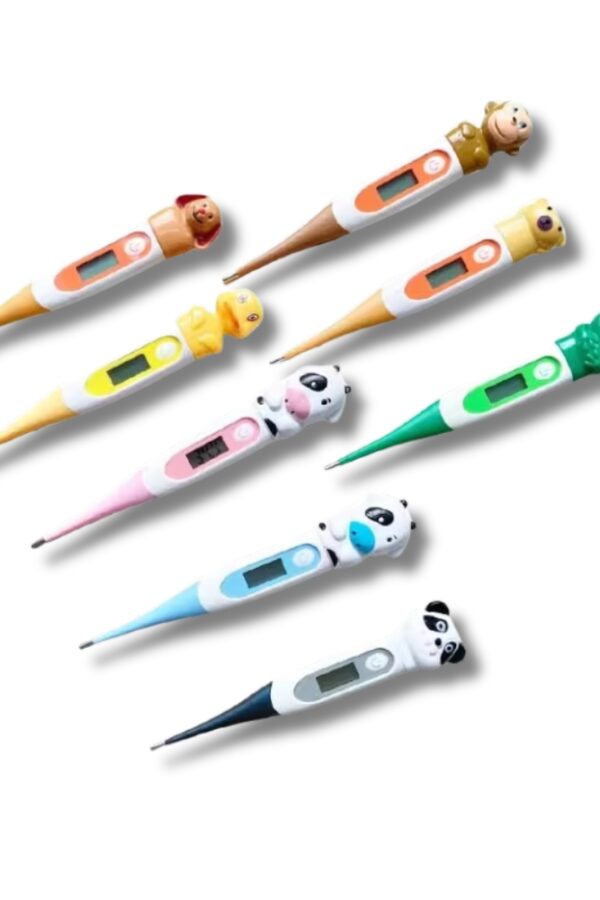 Termómetro Digital con Forma de Animalitos – Punta Flexible.