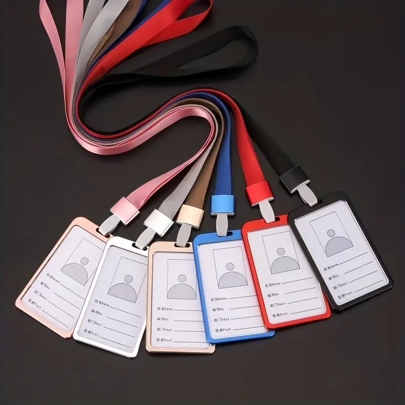 Porta Id en aluminio horizontal o vertical