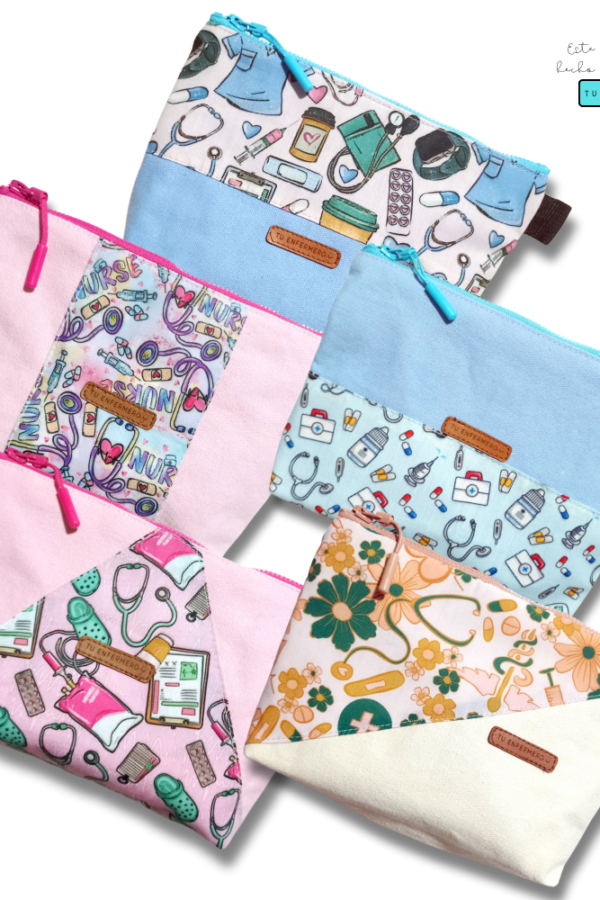 Cartuchera Neceser "Tu Enfermero" para enfermería