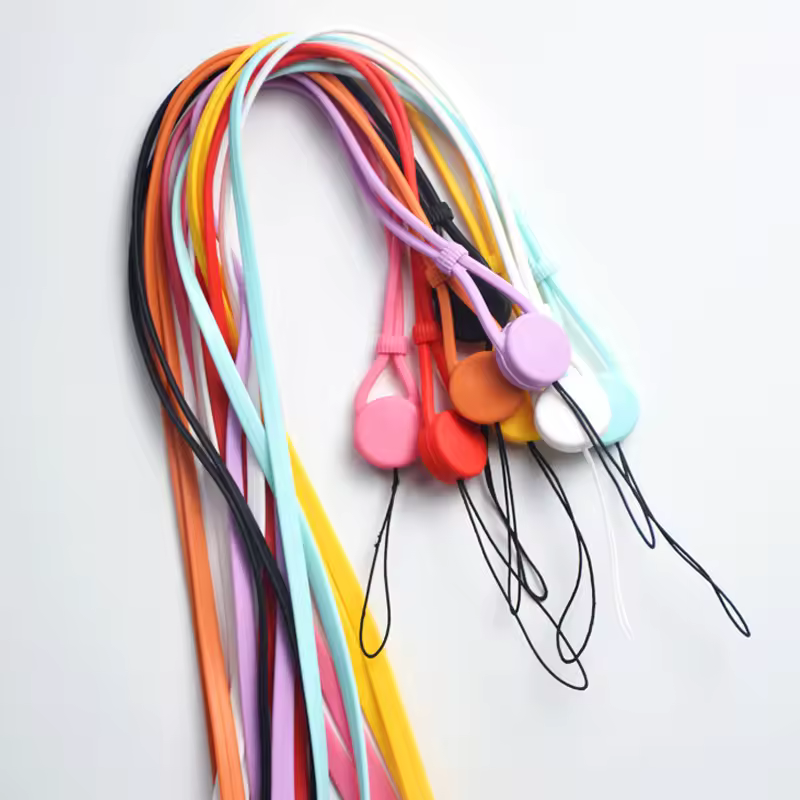 Lazo - correa de silicona para cuello 47 cm de largo multiples usos