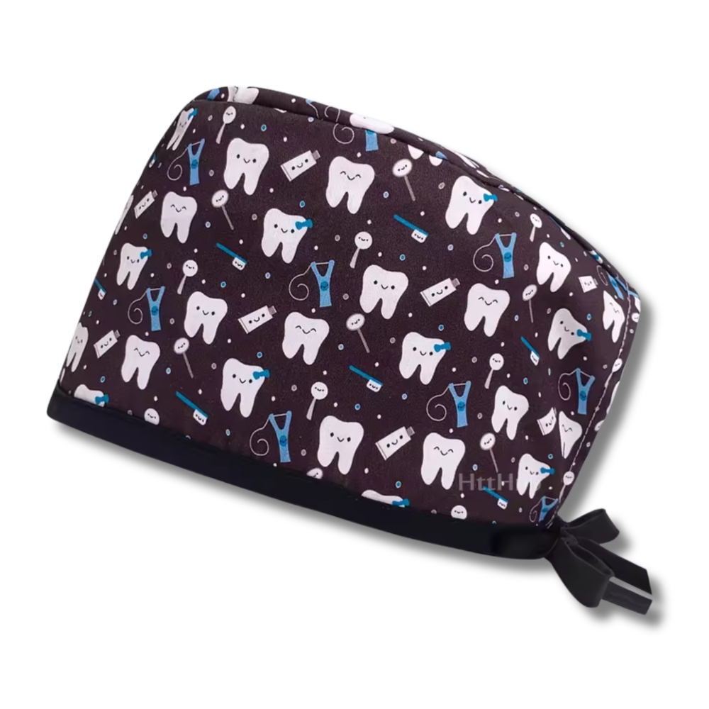 Gorro Quirúrgico Estampado - ODONTOLOGÍA. - Imagen 4