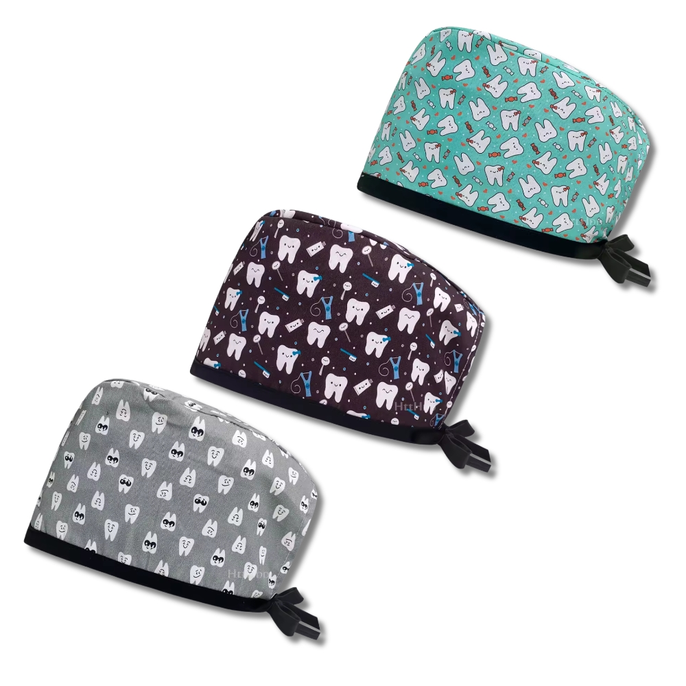 Gorro Quirúrgico Estampado - ODONTOLOGÍA.