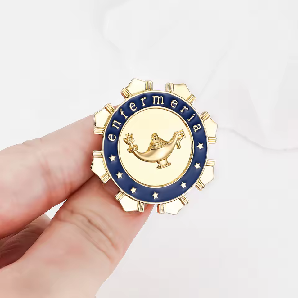 Pin para ropa "Lámpara de Aceite" - Imagen 2