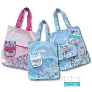 Tote Bag estampado con bolsillo – Exclusivo Tu Enfermero.