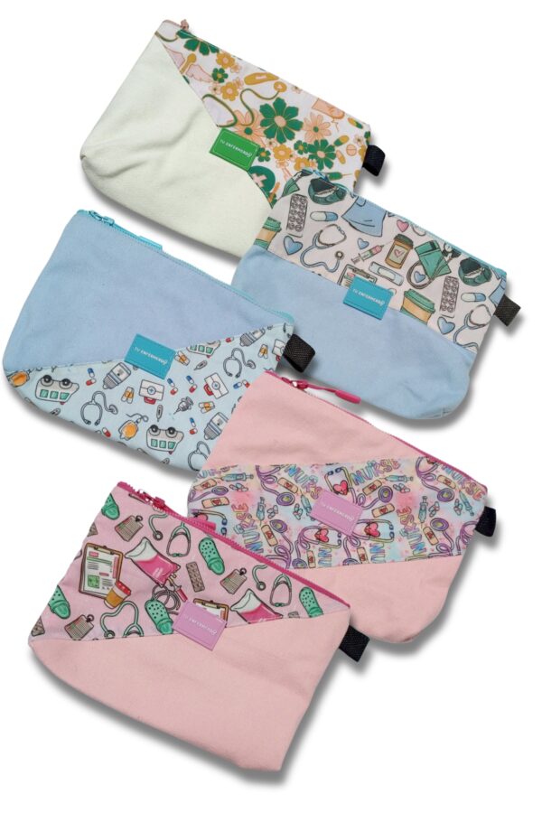 Cartuchera Neceser "Tu Enfermero" para enfermería logo en PVC