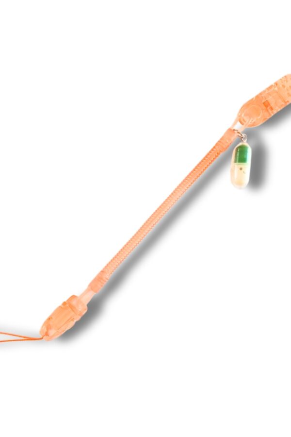 Porta Tijeras para Enfermería con Clip y Cordón Extensible – Varios Colores. - Naranja